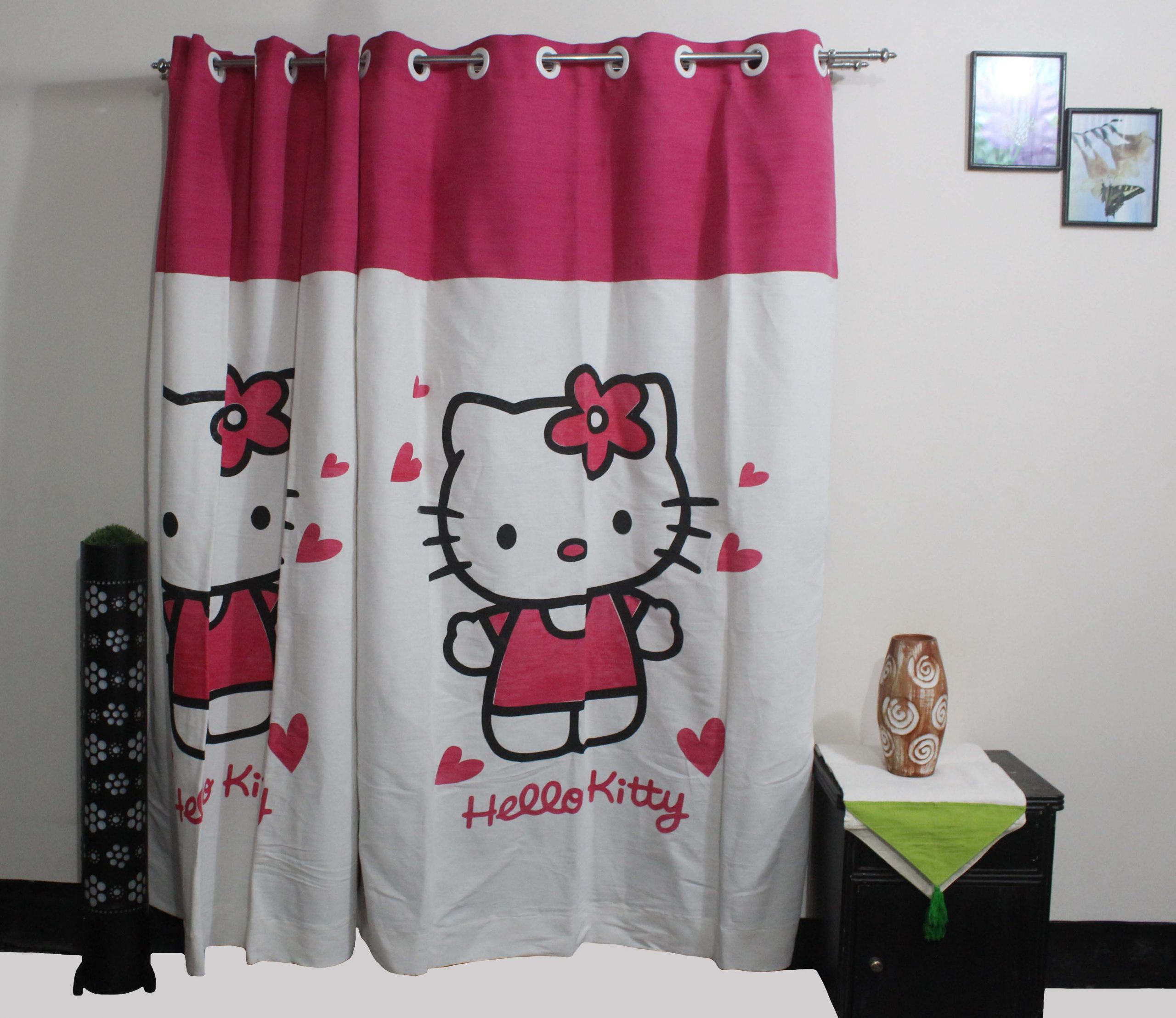 Blackout Window Curtain Hello Kitty 